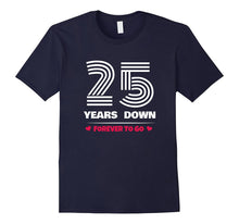 25th Wedding Anniversary T-Shirt Funny for Married in 1992 Y