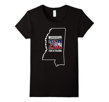 200 Years Mississippi Anniversary Bicentennial T-Shirt