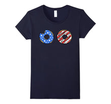 Donut Bra T-Shirt Women's American Flag