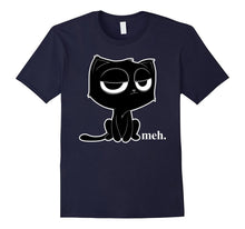 Funny Meh Cat T-Shirt - Cute Kitty Tee Shirt