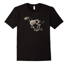 Halloween Horse Skeleton Tee Shirt - Gifts for Horse Riders