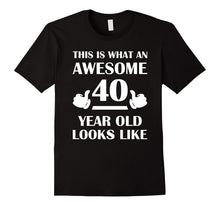 40 Year Old Birthday Gifts T Shirts for a Man and a Woman