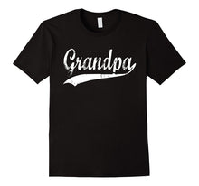 Mens Grandpa Tshirt - Vintage Sports Lettering - Christmas Gift