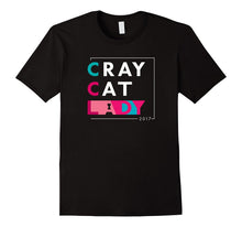 Cray Cat Lady 2017 Funny National Cat Day Graphic Tshirt Tee