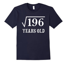 Square Root of 196 14 Yrs Years Old 14th Birthday T-Shirt