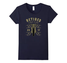 Retired Motorcycle Biker 2017 T-Shirt