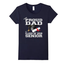 Mens Super Proud Dad of a Class of 2018 Senior T-Shirt