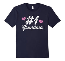 Number 1 Grandma T Shirt Top Cute Gift Tee for Her
