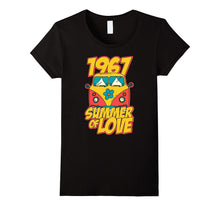 1967 Summer of Love Hippie Peace Van T-Shirt Happy Camper