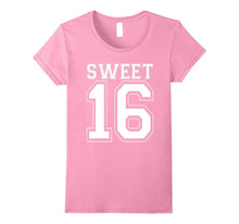 16th Birthday Shirt Gift Teen Sweet Sixteen 16 Varsity