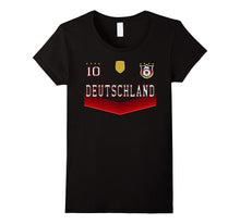 Deutschland Germany Soccer Tshirt Number 10 Sports Apparel