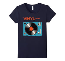 Retro LP Vinyl Record Turntable Player DJ Music Gift T-Shirt