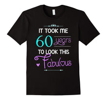 60th Birthday Gift Shirt Fabulous 60 Year Old Tshirt