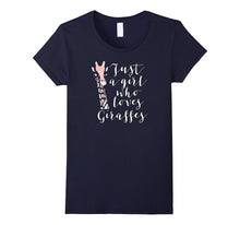 Just a Girl Who Loves Giraffes Tshirt