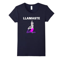 Funny Namaste Yoga Llama Llamaste T-Shirt
