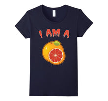 I Am a Grapefruit Cute Emoji Halloween Tee for Fruits Lovers