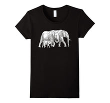 Elephant Family Shirt: Cute Funny I Love My Family Gift Tee