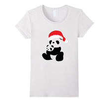 Mama, Papa, Cub Bear T-Shirt - Cute Panda - Santa Hat