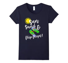 Sun Sand and Flip Flops T-Shirt Funny Beach Holiday Tee