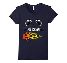 Pit Crew T Shirt for Hosting Race Car Parties Parents Pit