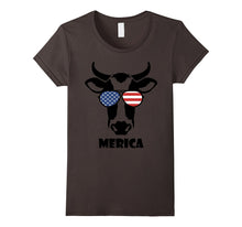 Merica Memorial Day Cow T-Shirt