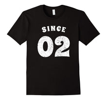 15th Wedding Anniversary T-Shirt Funny for Married in 2002 Z