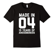 13th Birthday Shirt Gift Age 13 Year Old Boy Girl Tshirt Tee