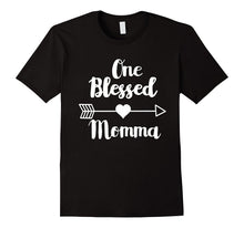 One Blessed Momma Shirt - Mama Mother Thanksgiving T-Shirt