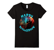 Happy Halloween Kid Friendly Costume Witch House T-Shirt