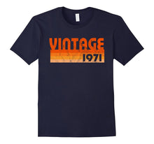 Retro Vintage 1971 T-Shirt 46 Yrs Old Bday 46th Birthday Tee