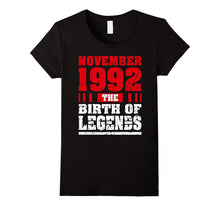 25 Years Old 25th Birthday Gift Born 1992 November T-Shirts