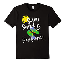 Sun Sand and Flip Flops T-Shirt Funny Beach Holiday Tee