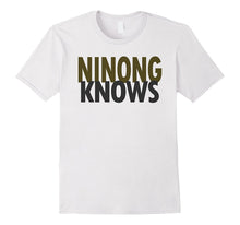 Ninong Knows Best Godfather Philippines Funny Island T-Shirt
