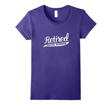 Retired Social Worker Gift for Retiring Social Worker Tee