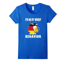 Funny Im on My Wurst Behavior T-Shirt German Germany Gift