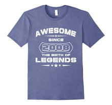 Awesome Since 2008 T-Shirt Gift for Great Birthday