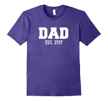 Mens Dad Est. 2017 T-Shirt