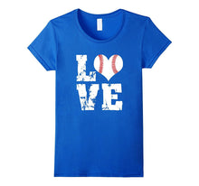 LOVE Baseball: Cute Baseball Shirt for Mom Dad Boys Girls