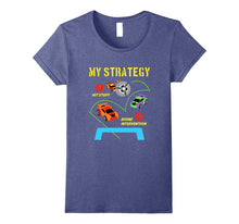 Funny Rocket My Strategy T-Shirt Computer Gamer Geek Nerd