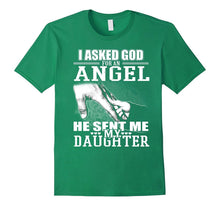 Funny Shirt Fathers Day Gifts From Daughter T Shirt Angel
