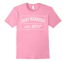 Just Married Mr and Mrs Est 2017 T-Shirt
