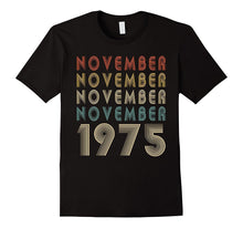 Retro Classic Vintage NOVEMBER 1975 - 42nd Gift 42 Years Old