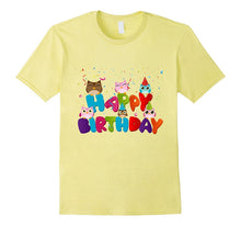 Happy Birthday Owl T-Shirt - Funny Pets Tshirt