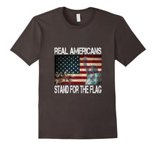 Real Americans Stand for the Flag - American Flag Shirt