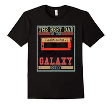 Mens BEST DAD IN THE GALAXY FUNNY Father's Day Gifts T-Shirt