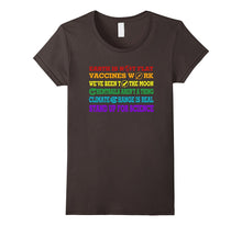 Earth Is Not Flat Vaccines Work Stand Up for Science T-Shirt