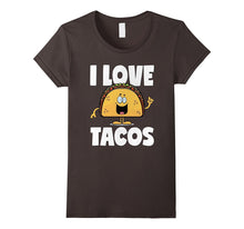 I Love Tacos Funny Vintage Retro Cute Taco Lover T-Shirt