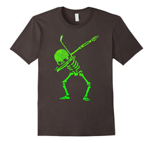 Halloween Dabbing Skeleton Hockey Dab T-Shirt