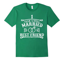 1st Wedding Anniversary T-Shirt for Husband/Wife