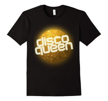 Disco Queen T Shirt - Retro 70's Seventies Retro Disco Ball